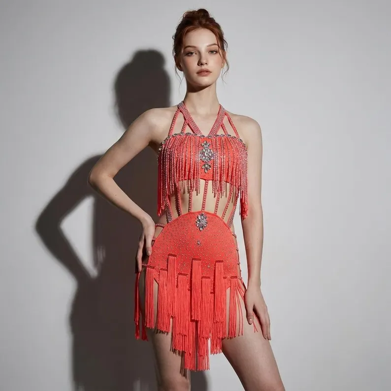 Women'S Formal Wear For Girls - Latin Dance Dress Formal Women American