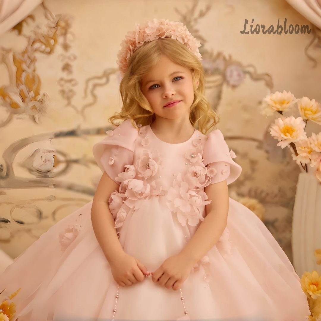 Formal Women'S Wear - Customized Girls' Formal Wear Full-Skirted Princess