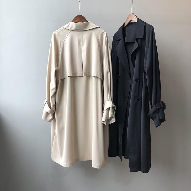 Trench Women Office Lady Baggy - Trench Coat Formal 리뷰 및 가격