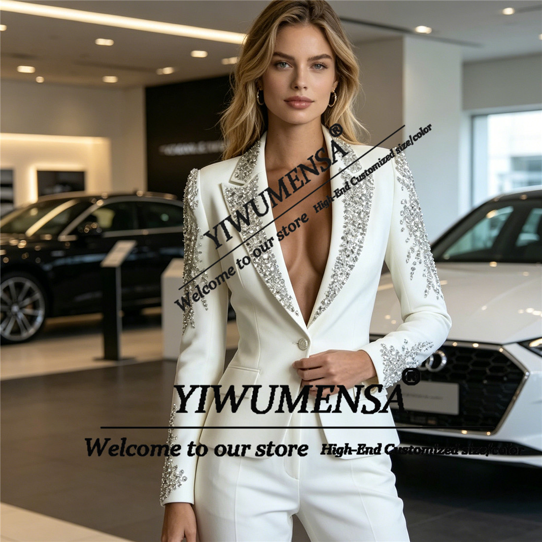 Luxury Women Suits 2 Pieces Se - Formal Women'S Wear 리뷰 및 가격