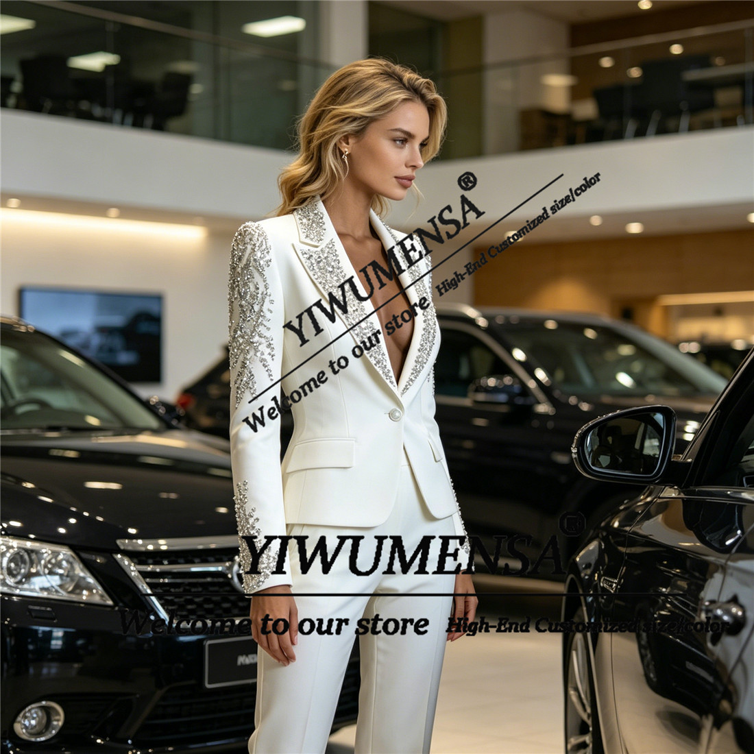 Luxury Women Suits 2 Pieces Se - Formal Women'S Wear 리뷰 및 가격