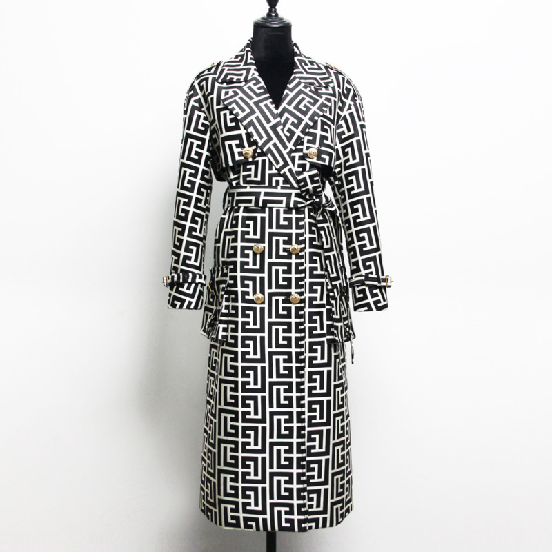 HKSH Spring Autumn New Women L - Trench Coat Formal 리뷰 및 가격