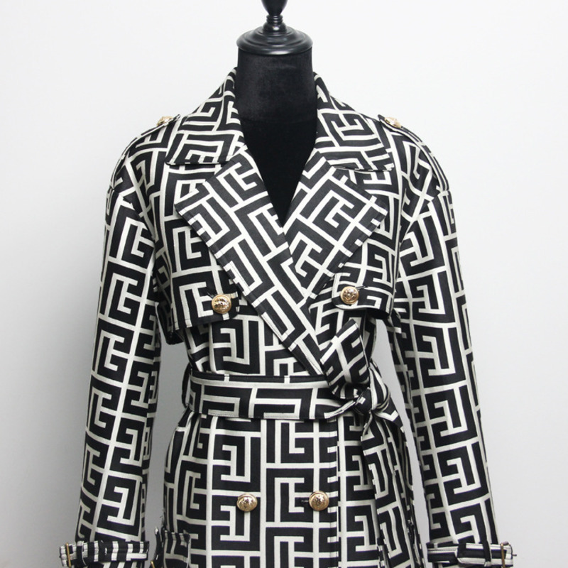 HKSH Spring Autumn New Women L - Trench Coat Formal 리뷰 및 가격