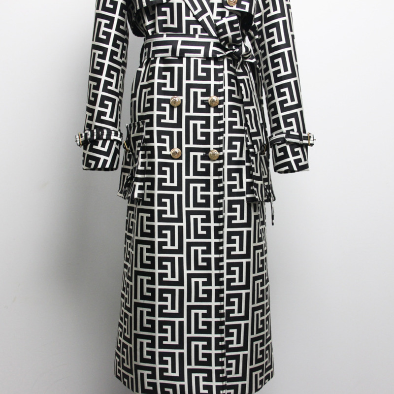 HKSH Spring Autumn New Women L - Trench Coat Formal 리뷰 및 가격