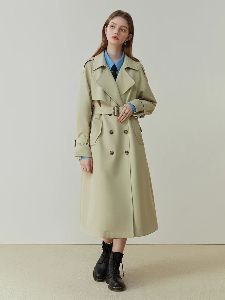 FSLE Classic Fashion Double-br - Trench Coat Formal 리뷰 및 가격