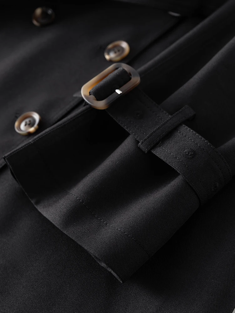 FSLE Classic Fashion Double-br - Trench Coat Formal 리뷰 및 가격