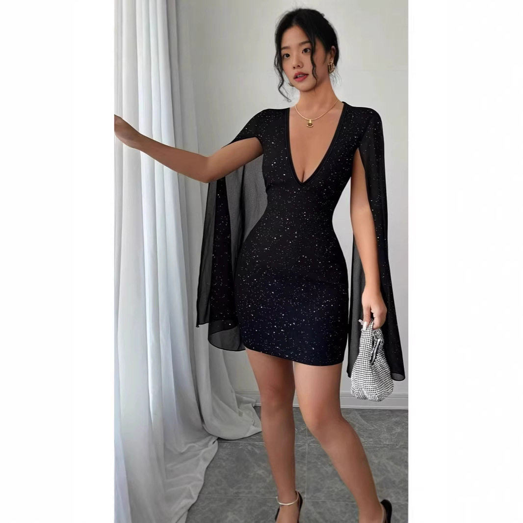 V Neck Bodycon Midi Dress Eleg - Formal Women'S Wear 리뷰 및 가격