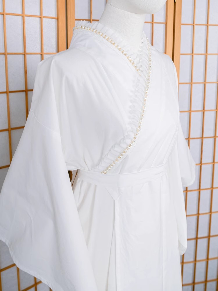 Lace-Trimmed Kimono Undergarme - Japanese Women Formal Wear 리뷰 및 가격