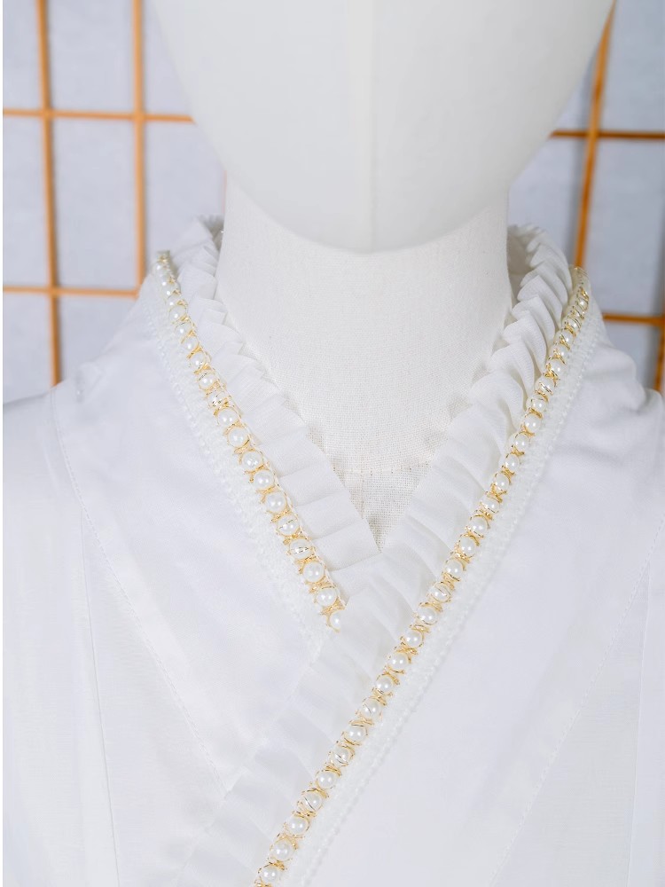 Lace-Trimmed Kimono Undergarme - Japanese Women Formal Wear 리뷰 및 가격