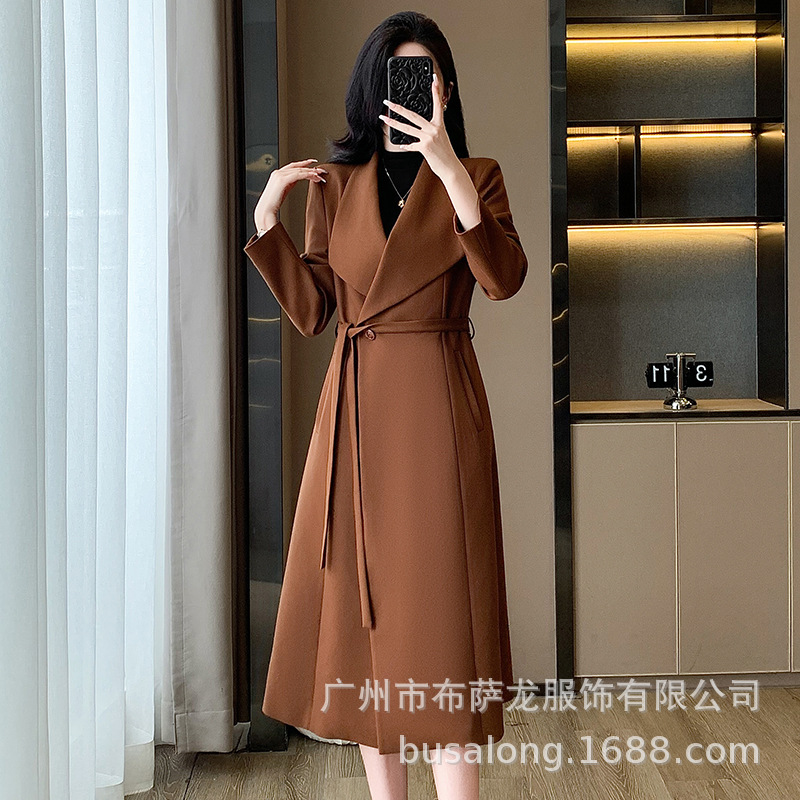 2025New autumn and winter wome - Trench Coat Formal 리뷰 및 가격