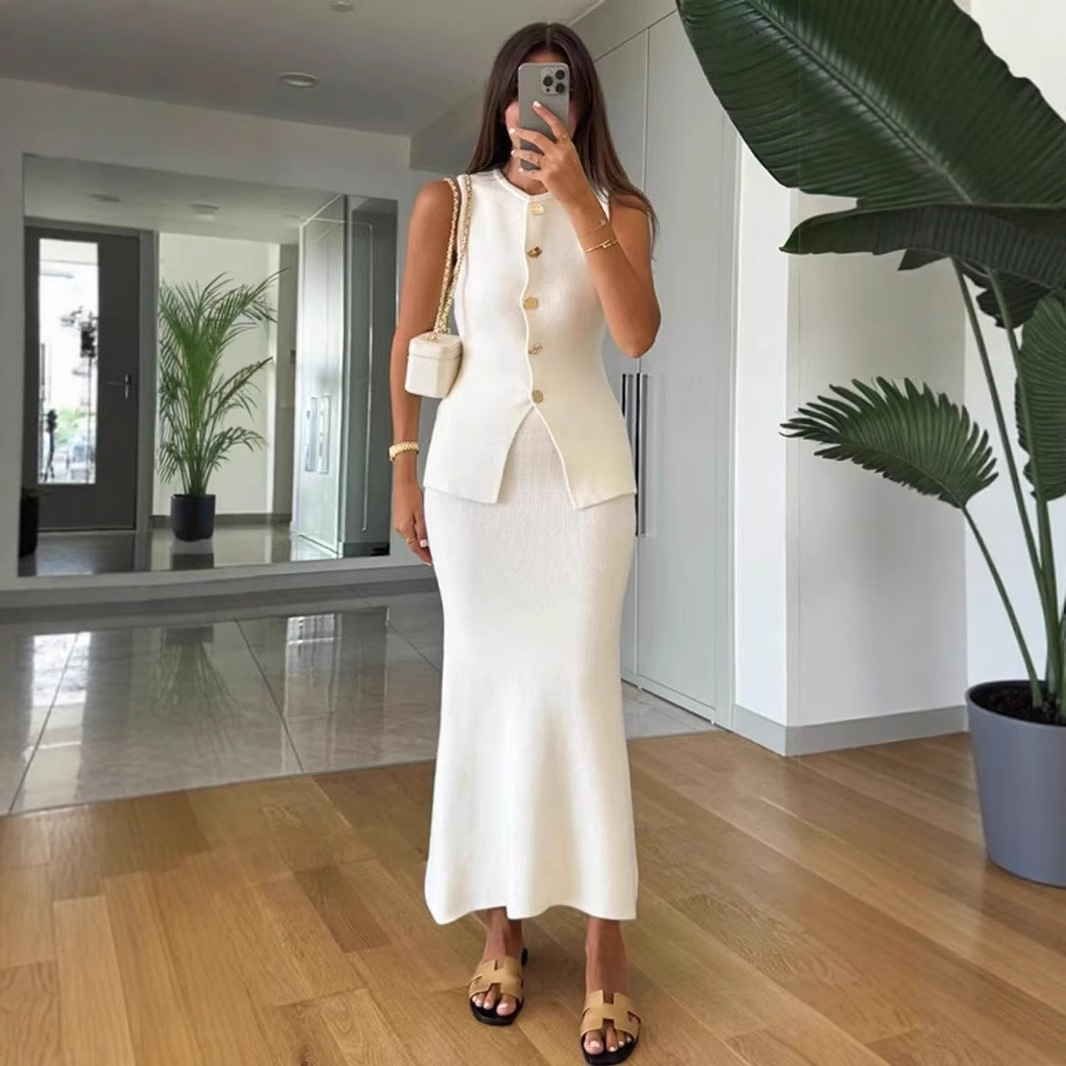 Round-neck Single-breasted Sle - Formal Women'S Wear 리뷰 및 가격