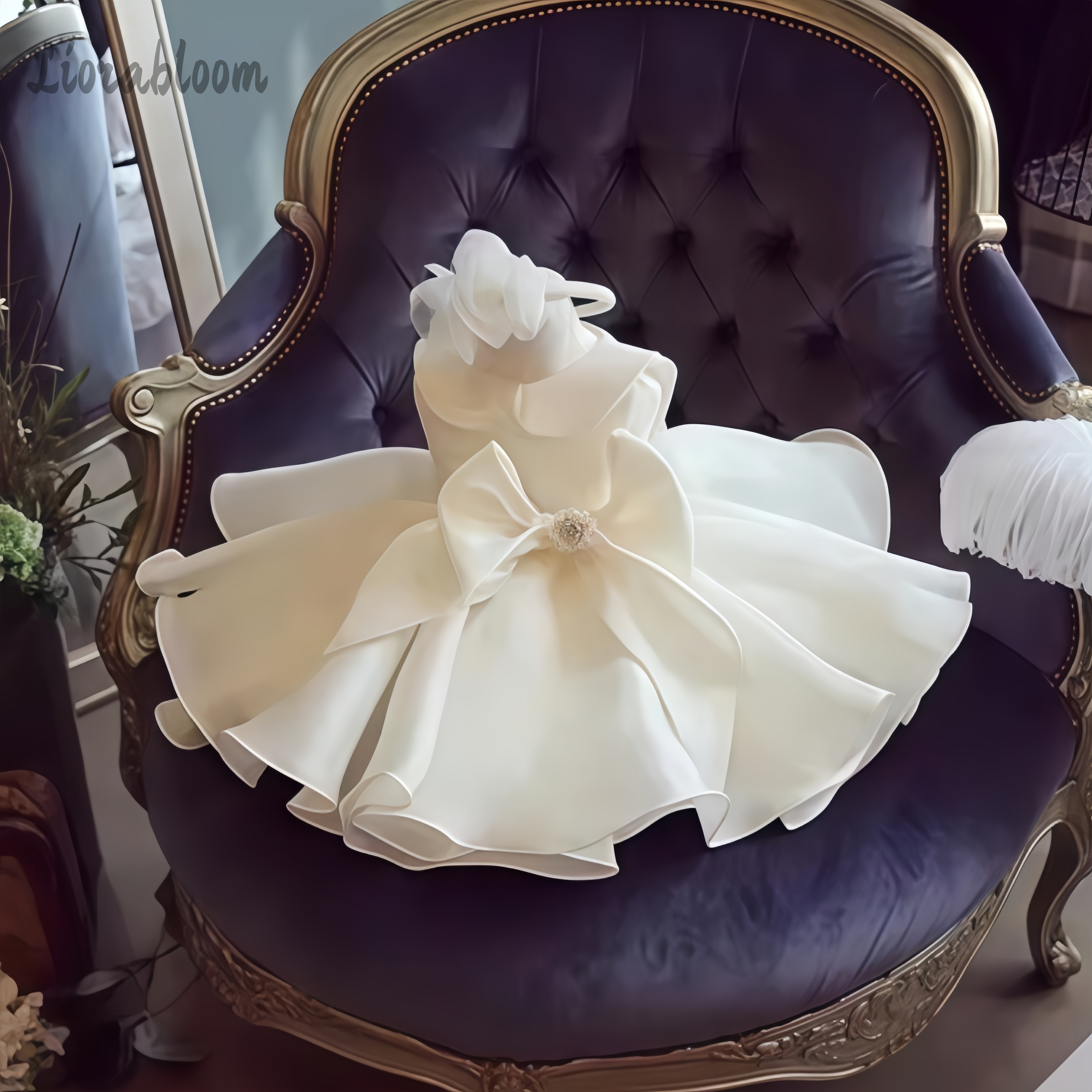 White Pearl Embellished Dress  - Formal Women'S Wear 리뷰 및 가격