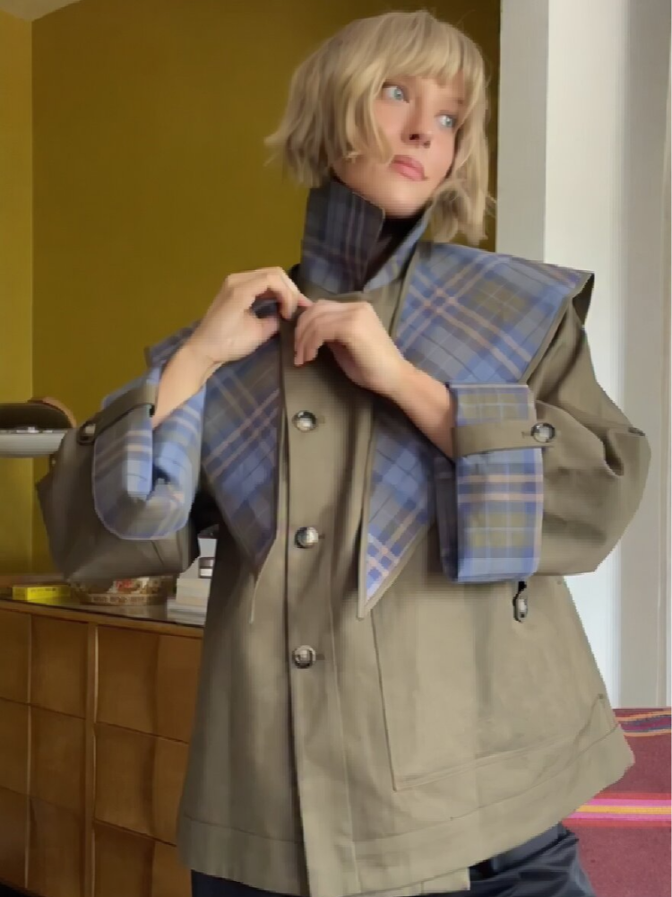 Stylish Double Sided Coat Wome - Trench Coat Formal 리뷰 및 가격