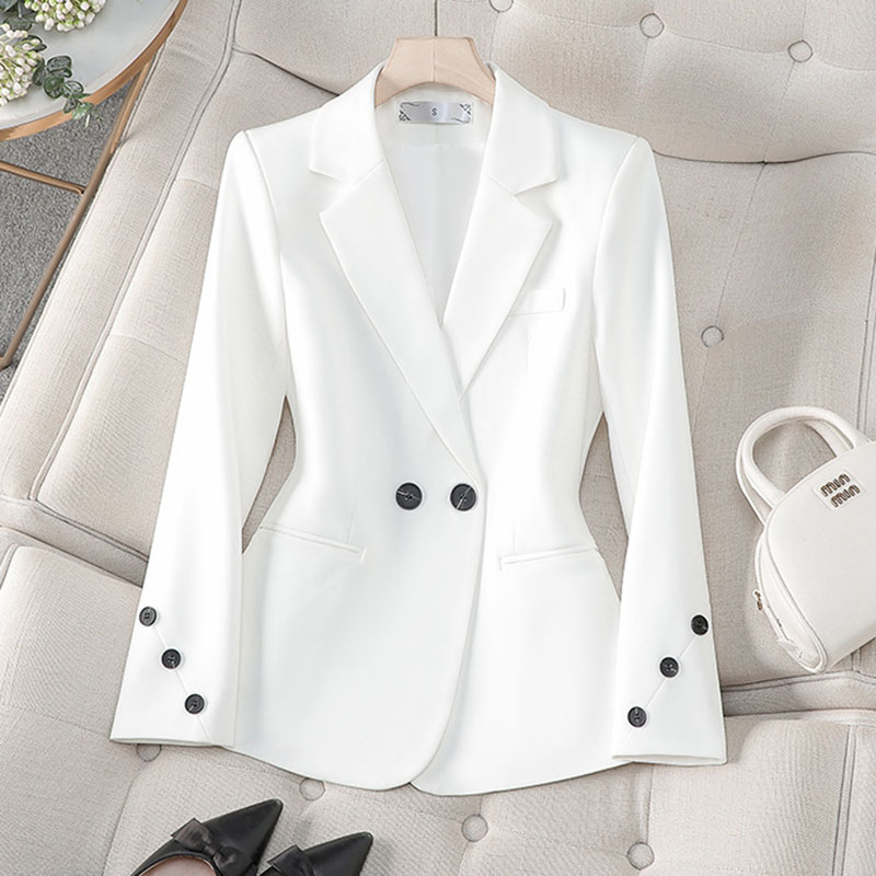 2025 New Spring Autumn White B - Women Formal Wear Black And White 리뷰 및 가격