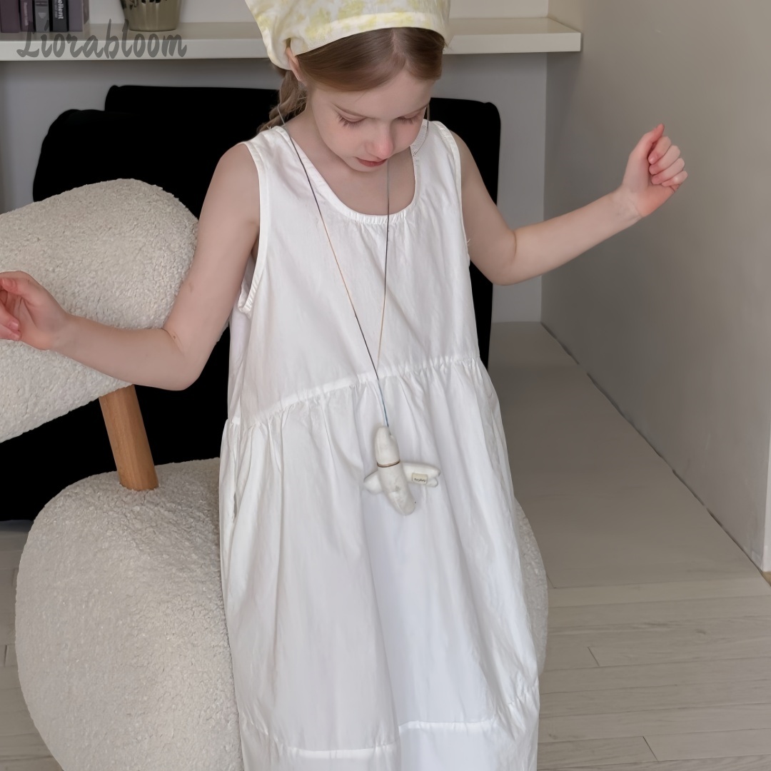 Girls' White Dress Simple Maxi - Formal Women'S Wear 리뷰 및 가격