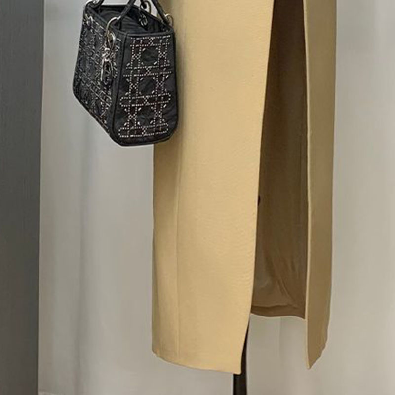 Spring Autumn Lapel Khaki Wome - Trench Coat Formal 리뷰 및 가격