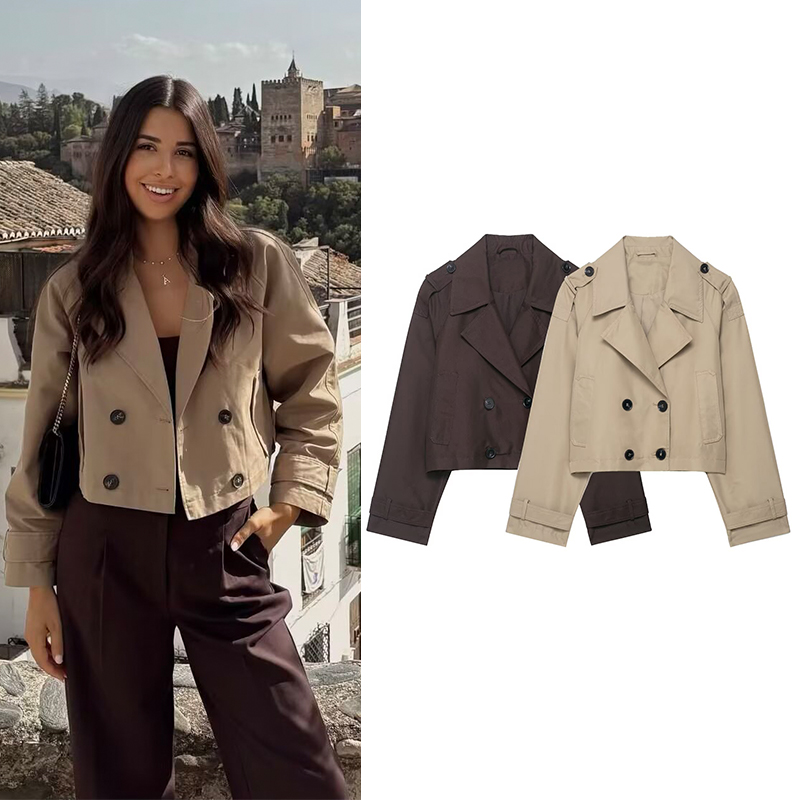 Women's Fashion Double Breaste - Trench Coat Formal 리뷰 및 가격