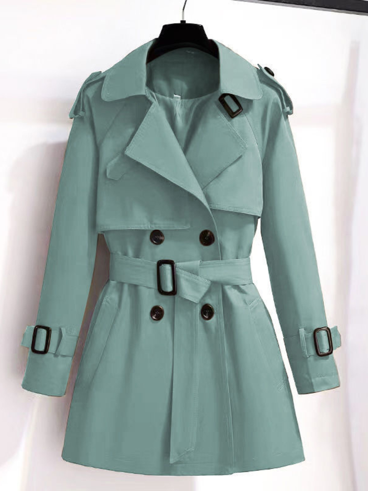 Spring Autumn Trench Coat Wome - Trench Coat Formal 리뷰 및 가격