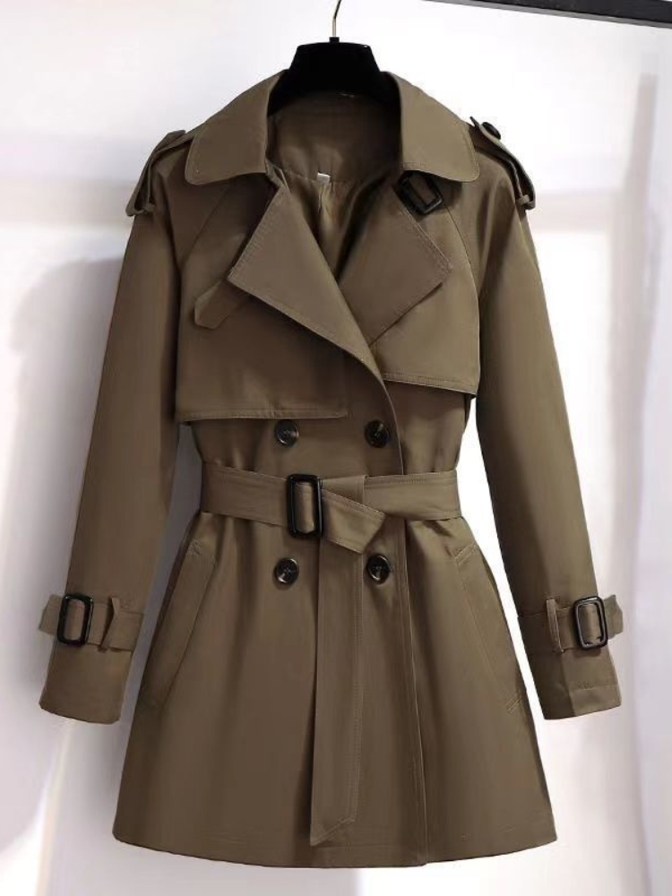 Spring Autumn Trench Coat Wome - Trench Coat Formal 리뷰 및 가격
