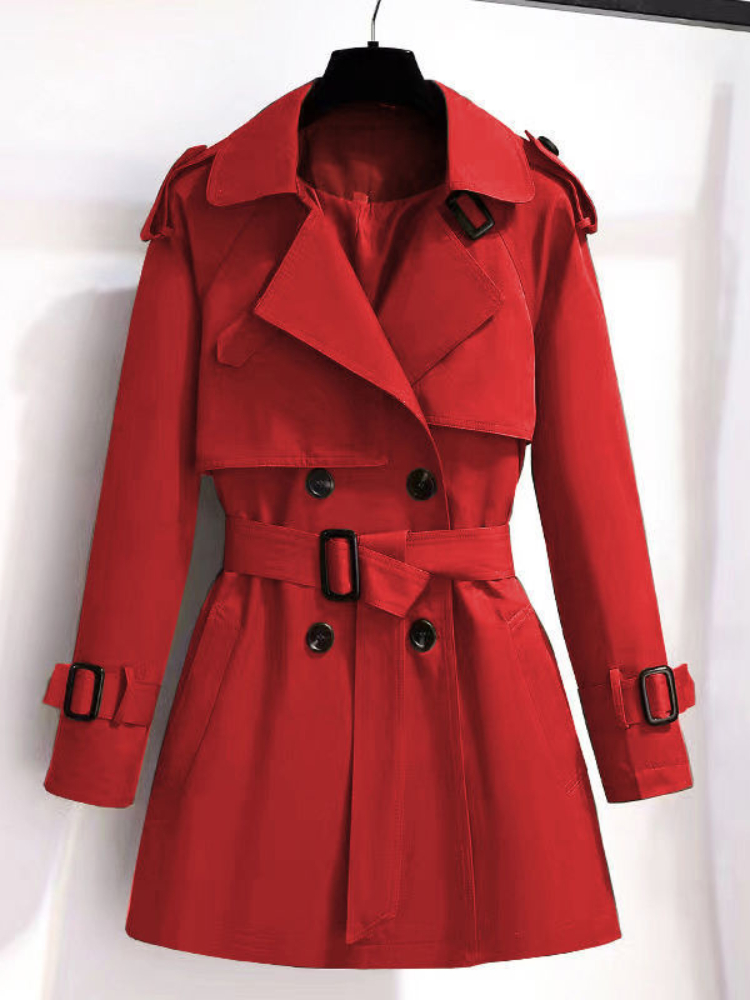Spring Autumn Trench Coat Wome - Trench Coat Formal 리뷰 및 가격