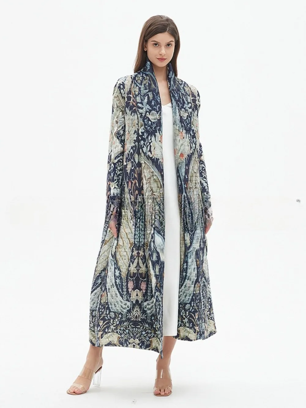 Miyake Pleated Abaya Vintage P - Trench Coat Formal 리뷰 및 가격