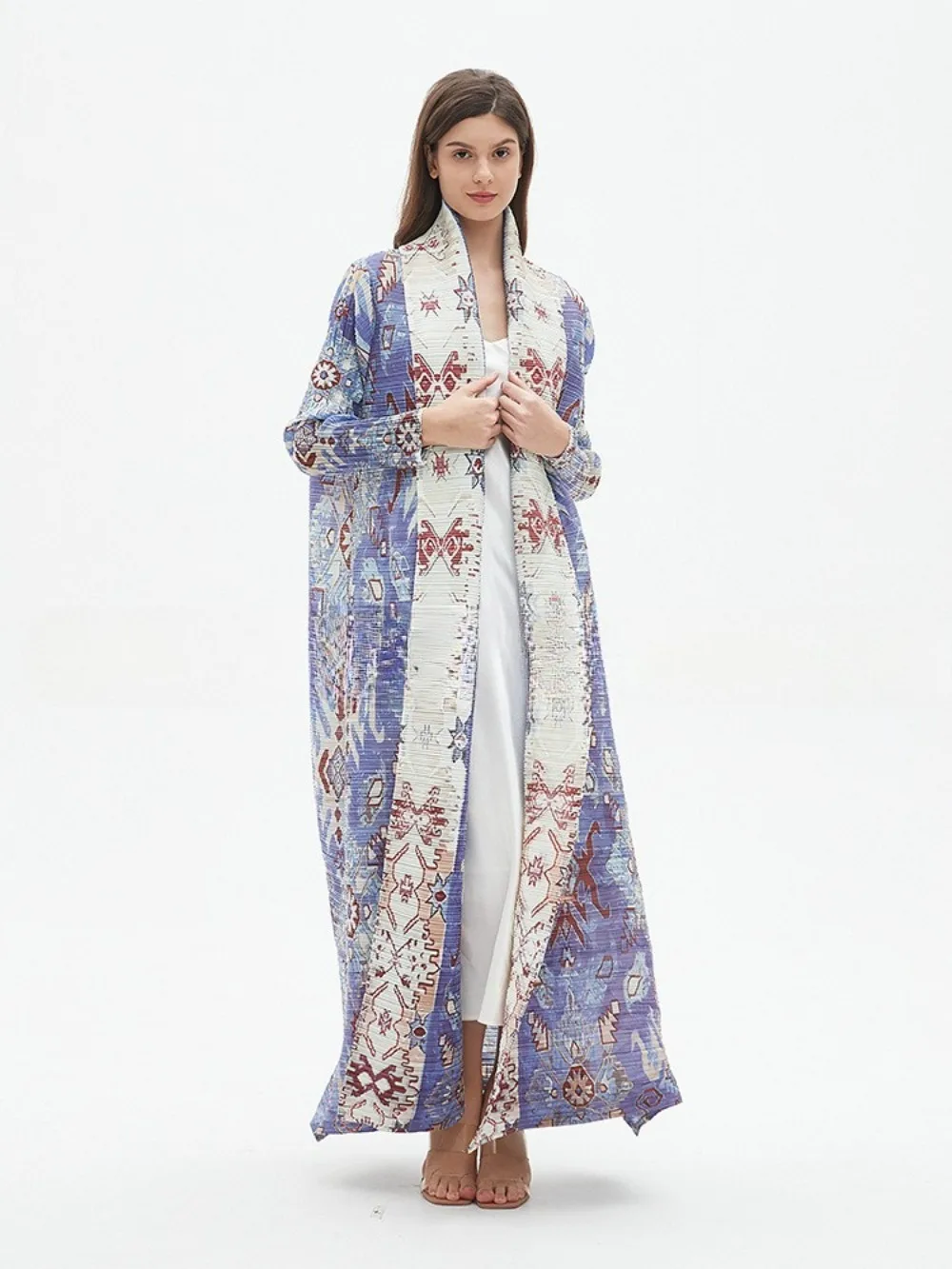 Miyake Pleated Abaya Vintage P - Trench Coat Formal 리뷰 및 가격