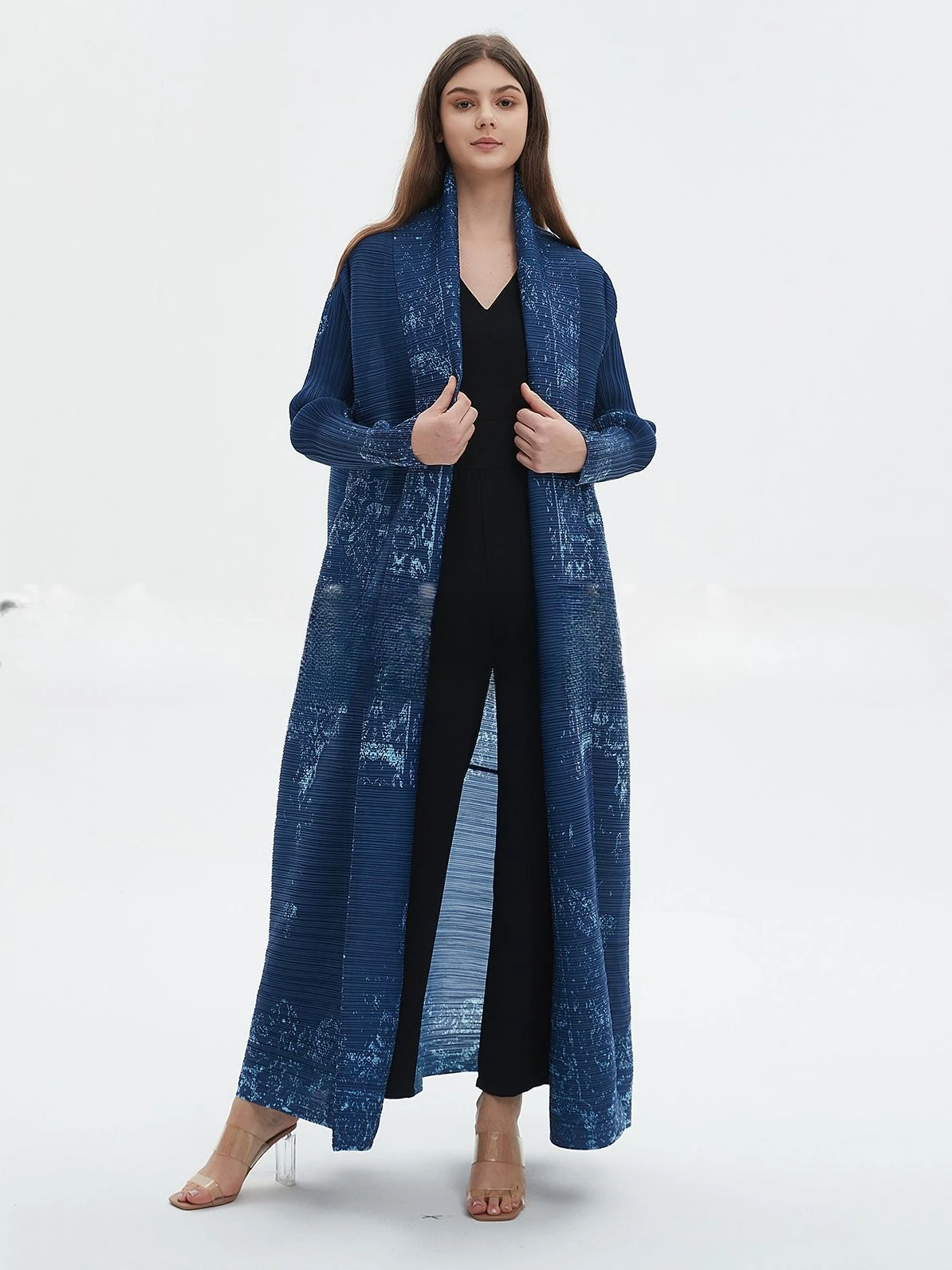 Miyake Pleated Abaya Vintage P - Trench Coat Formal 리뷰 및 가격