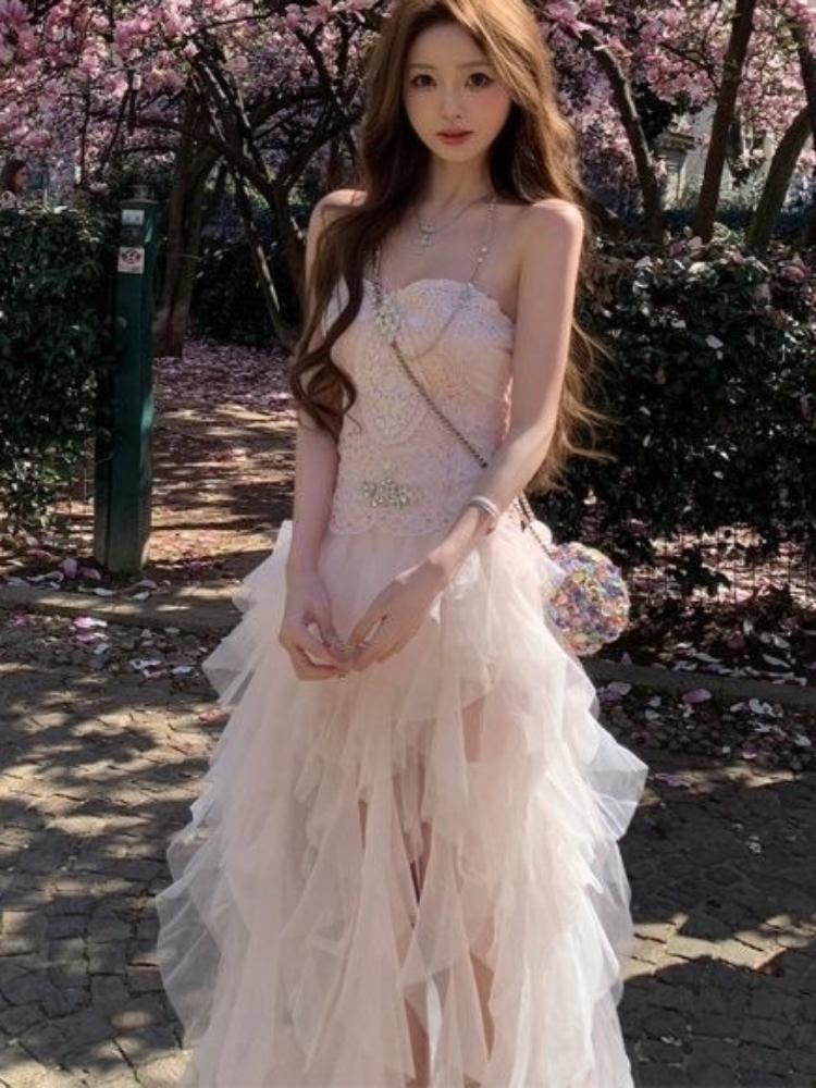 Chic Elegant Coquette Princess - Women'S Formal Wear For Girls 리뷰 및 가격