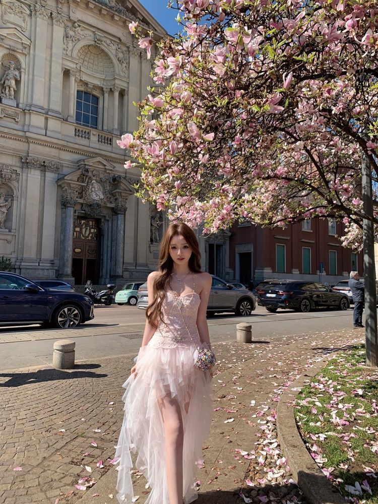 Chic Elegant Coquette Princess - Women'S Formal Wear For Girls 리뷰 및 가격