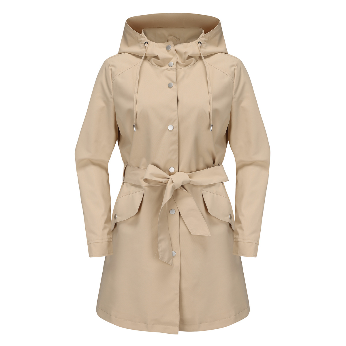 Spring Autumn New Hooded Water - Trench Coat Formal 리뷰 및 가격