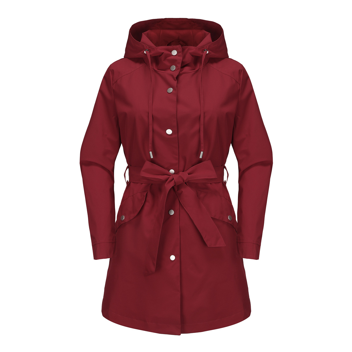 Spring Autumn New Hooded Water - Trench Coat Formal 리뷰 및 가격